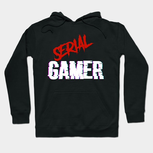 SERIAL GAMER Hoodie by STRANGER